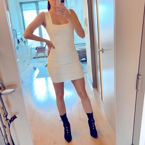 White zara drees
